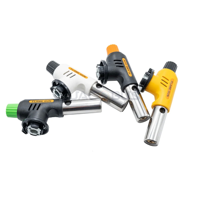 Automatische Zündung Camping Gas Blow Torch mit 1300 Grad Flamme Blau Rot Farbe Blister Karte Verpackung