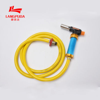 Gelbe kampierende Lötlampe ohne Vorwärmen