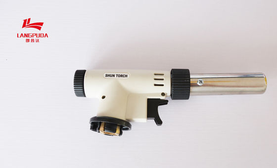 Justierbarer 18.5cm Butan-Flammenwerfer, nachfüllbare Butan-Gas-Fackel