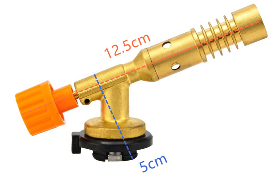 Gas-Anwärmbrenner-Flammenwerfer der freien Rotations-tragbarer 12cm